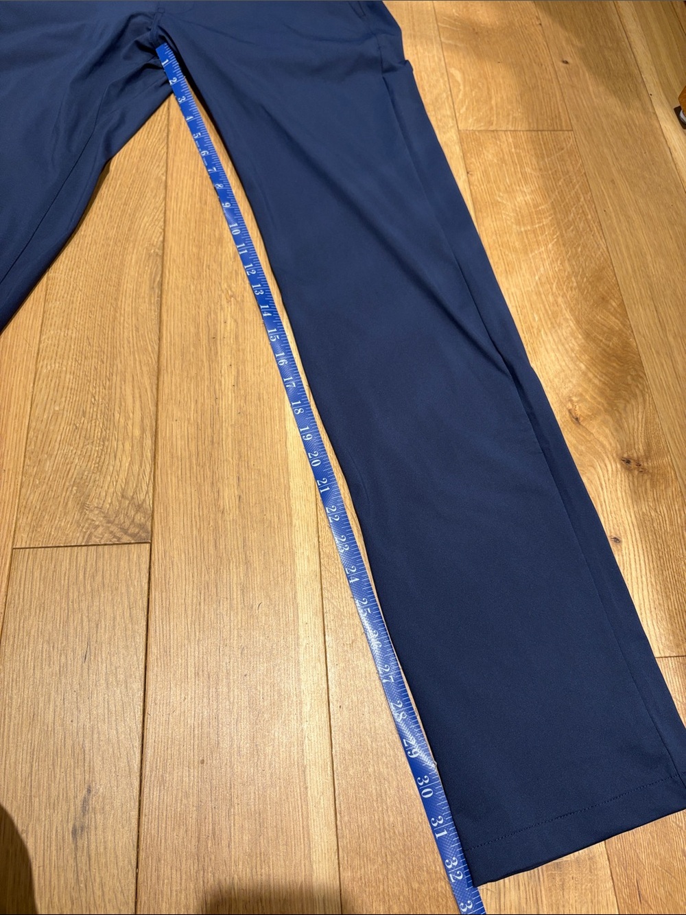 Men's Navy Performance Pants - Rho - Picture 5 of 5